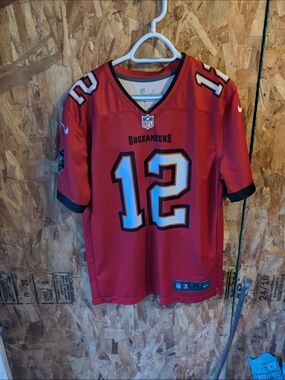 Nike NFL Tampa Bay Buccaneers #12 Red Jersey